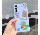 For Samsung Galaxy M13 4G SM-M135F Case Ultra Slim Soft TPU Silcione Phone Cover For Samsung M13 M 13 Sunflower Daisy Bumper Bag