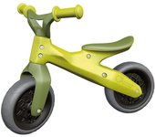 Bicicleta para Niños de 18 meses a 3 años (Hasta 25 kg), Bicicleta de Equilibrio sin Pedales, Manillar y Sillín Ergonómicos, Ruedas Antipinchazos, 80% Plástico Reciclado, Verde