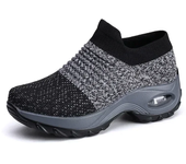 Zapatillas de deporte para mujer, zapatillas ortopédicas versátiles para mujer, zapatos de plataforma, zapatos informales para mujer, tenis antideslizantes resistentes al desgaste para mujer
