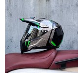 Casco integral motocross mujer hombre juvenil aire libre MX Carreras de Locomotora