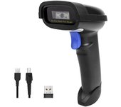 NETUM NT-1228BC Bluetooth Wireless CCD Barcode Scanner, Handheld 1D Bar Code Scanner Reader with USB Cable for Store, Supermarket, Warehouse