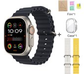2025 New HK9 Ultra 2 MAX Smartwatch Bluetooth Call Heart Rate Detection Sports Mode Flashlight 1GB Memory AMOLED Compatible with Android IOS Smartwatch