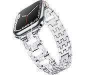 Bling Diamond Strap Compatible with Apple Watch Band Women's iwatch Shiny Bracelet for iWatch Series 9/8/7/SE/SE2/6/5/4/3/2/1