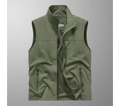 Chaleco de verano para hombre, chaleco de trabajo de talla grande, chaqueta sin mangas de Golf, cortavientos táctico, caza, Camping, pesca, abrigo impermeable, Parka