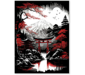 Retro Japan Anime Game Samurai Posters Prints Pictures Portrait Bushido Canvas Painting for Living Room Wall Art Home Decor