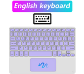 10 inch Wireless Bluetooth Keyboard with Touchpad For Samsung iPad Xiaomi Lenovo Huawei Universal Tablet Keyboard