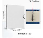 A4 Binder Photocards Holder Kpop Photo Card Page 2/3/4/9/10 Pocket Sleeves PVC Free Photo Album Refills 4x6 10x15 Pocket Sleeves