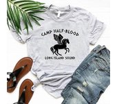 Camp Half Blood Women T Shirts Vintage Clothes Percy Jackson T-shirts Short Sleeve Graphic Tee Streetwear Women Top Magical Gift  BSSM