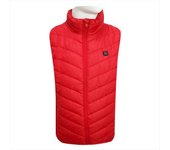 Men's heated cotton vest, graphene collar, electric heating, USB safety, intelligent constant temperature, new model, autumn and