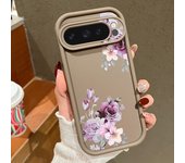 Flowers Pattern TPU Case For Google Pixel 8A 8 Pro Pixel 9 Pro XL Shockproof Soft Silicone Phone Cover Cases For Pixel 8 9 Pro
