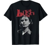 Bush – Gavin Portrait Black Cotton Slim Fit Round Neck Fashion T-shirt