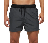 Pantalones cortos de baño de verano para hombre, bañadores, trajes de baño de secado rápido, tabla de Surf en la playa, pantalones de baño con cintura elástica, pantalones cortos de Surf con malla