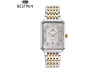 Reloj cuadrado minimalista reloj hombre calendario reloj de cuarzo