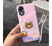 For Oppo A17K A17 A16 A16s Case Soft Ultra Luxury Silicone Bumper Shell For Oppo A16 A 17 OppoA17k Back Cover Candy Capas Cases