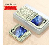 Mechanical For Samsung Galaxy Z Flip 5 Case Clear Hinge Protection Cover