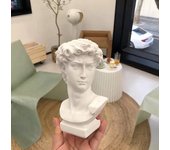 Hot sale Nordic retro powder blusher David art sculpture vase decoration home hydroponics vase