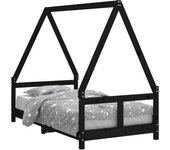 Estructura de Cama Infantil Madera Maciza de Pino 90x190 cm