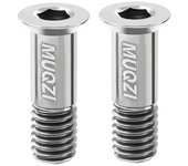 2PCS Titanium Alloy Rear Derailleur Jockey Wheel Screws M5 Screws Fixed Bolts Rear Derailleur Pulley Fixing Bolts