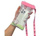 Cartoon Waterproof Phone Bag Floating Touch Screen Airbag Protective Cover Lanyard Sealed Swimming Storage Bag Songkran Festival