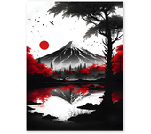 Retro Japan Anime Game Samurai Posters Prints Pictures Portrait Bushido Canvas Painting for Living Room Wall Art Home Decor