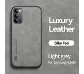 KEYSION Luxury Leather Case for Samsung Note 20 Ultra 5G Note 10 Plus Shockproof Phone Back Cover for Galaxy S20+ S20 FE