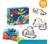 Flexible Changeable Magic Race Car Ramps Track Toys for Kids