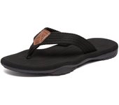 Black 40-46 New Massage Flip-flops Summer Men Slippers Beach Sandals Comfortable Men Casual Shoes Fashion Men Flip Flops