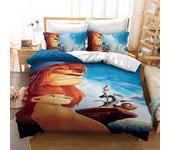 The Lion King Simba Love Child Duvet Cover Set HD Comforter Cover for Kids Bedding Sets Bedclothes Bedroom Decor