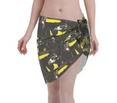 Custom Fashion T-Twentys One P-Pilots Rock Hot Casual Dress Decorate Short Sarongs Wrap For Swimwear Beach Cover ups