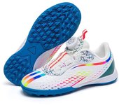 Botas de fútbol para niños, zapatos de entrenamiento deportivo de fútbol para interiores