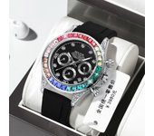 Calado falso reloj mecánico hombre calendario reloj impermeable