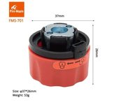 Fenghuo gas adapter, switch tool, outdoor camping stove connector, high-quality aluminum alloy, FMS-701 orange