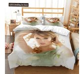 Top Stream Singer Taylor Fashionable Printed Bedding King Size Bedding Set Comforter Bedding Sets Costomizable Bedding Set