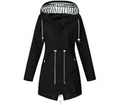 Chaqueta de tormenta para mujer con cremallera de otoño e invierno Chaqueta de senderismo con capucha al aire libre 3 en 1