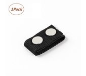 1/4/8Pcs Double Snaps Belt Buckle Heavy Duty Portable Belt Keeper Durable Nylon Strap for Outdoor Sports