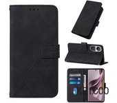 For Oppo A52 A72 A78 A92 Reno 6 10 Pro Plus 5G Billetera Antideslizante Con Capucha Volcada