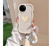 X7A 4G 3D Love Heart +lanyard Soft Phone Case For Honor Magic 5 6 70 90 Lite Smart 5G X6A X6S X6 X7 X8 X9B X8B X7B X9A X8A Cover
