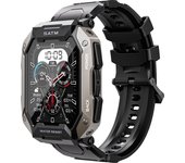 2025 Military Smart Watch for Men, Smartwatch with Calls, 1.81" HD Screen, Multiple Sports Modes, 5ATM Water Resistant, Health Monitoring, Up to 30 Days Battery Life, Compatible with iPhone Samsung Xiaomi Huawei Phones