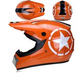 Casco motocross hombre MX Carreras de Locomotora ciclismo carretera