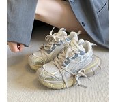 Zapatos casuales de suela gruesa para mujer, zapatillas casuales y cómodas, estilo retro