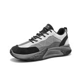 Shoes for Men Spring and Autumn New Fashion Casual Sneakers Flat Lace-up PU Leather Casual Shoes For Men Boys Hig Top Shoes