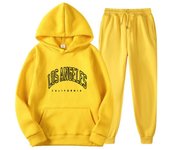 2-Piece Set for Men and Women, Hoodie, Tracksuit and Joggers, Crew Neck Sweatpants