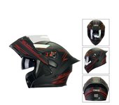 Casco integral moto mujer aire libre modular hombre MX Carreras de Locomotora