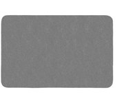 Diatomaceous Earth Bath Mat Super Absorbent Non-Slip Rubber Back Quick Dry Washable Bath Rug Door Mat Bathroom Floor Mat for Sink Bathtub Rectangle