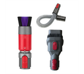 For Dyson V7 V8 V10 V11 V12 V15 Vacuum Cleaner Traceless Dust Removal Soft Brush+2 In1 Brush+Extension Hose Set