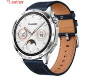 22mm 20mm Genuine Leather Straps For HUAWEI 46mm WATCH 4 GT 3 GT2 Pro 42mm Buds Band Watchbands Replacement Wrist