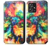 Multifuncional ZTE Blade A34 V50 A53 A54 V60 A72 A73 Vita 4G 5G Ranura De Solapa Magnética Carcasa De Teléfono Móvil Antipolvo