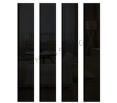 1M 3D Strips Mirror Sticker Self-adhesive Waist Line Stickers DIY Acrylic TV Background Wall Ceiling Edge Strip Home Decor