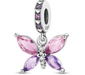 Pendant Charms 925 Sterling Silver Moment Key Ring Small Bag Holder Fit Original Pandora Bracelet Women DIY Jewelry Making Gift