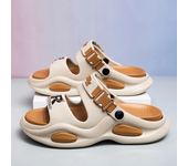 Ropa de verano para hombre, sandalias antideslizantes de doble propósito con sensación de mierda para conducir, sandalias de playa de tendencia para adolescentes, sandalias con plataforma, zapatillas